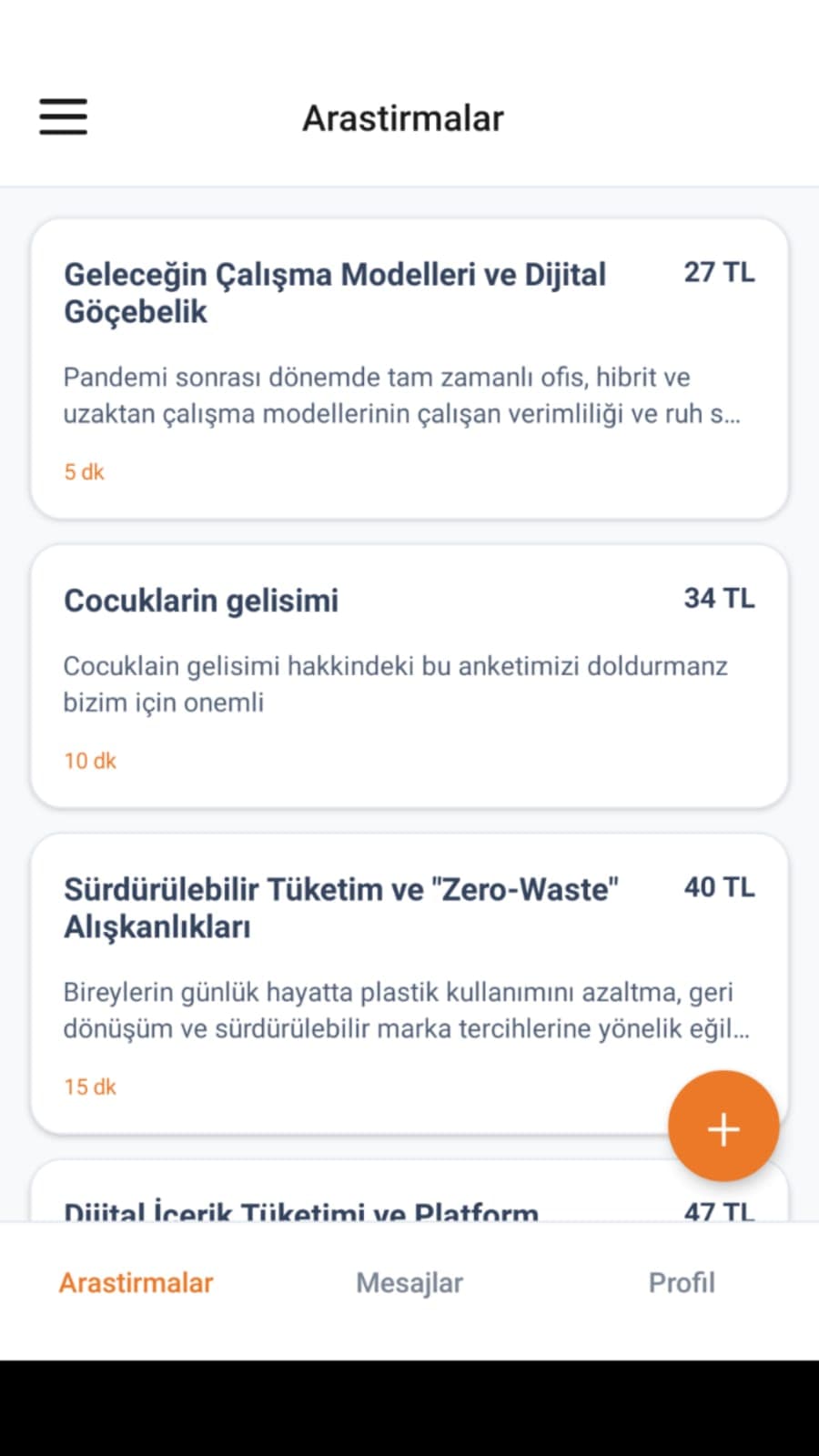 Poltem Mobil Özellik Ekranı 1